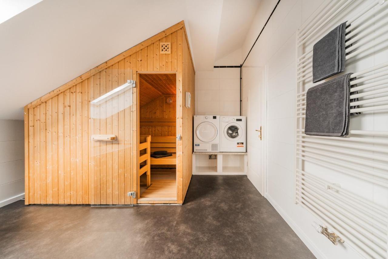 Penthouse Apartment - Sauna - Terrasse - Kamin - Ac فيينا المظهر الخارجي الصورة
