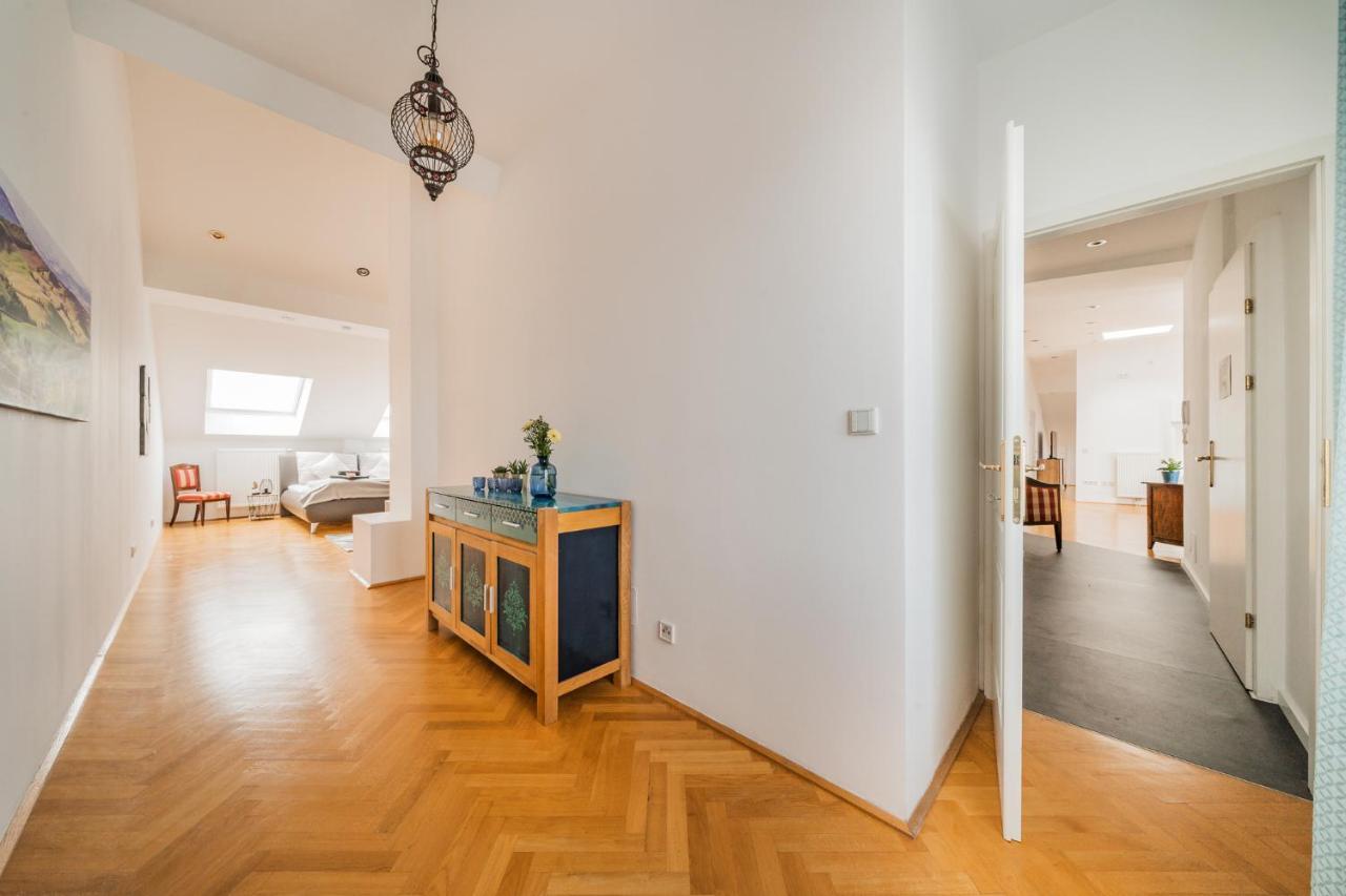 Penthouse Apartment - Sauna - Terrasse - Kamin - Ac فيينا المظهر الخارجي الصورة
